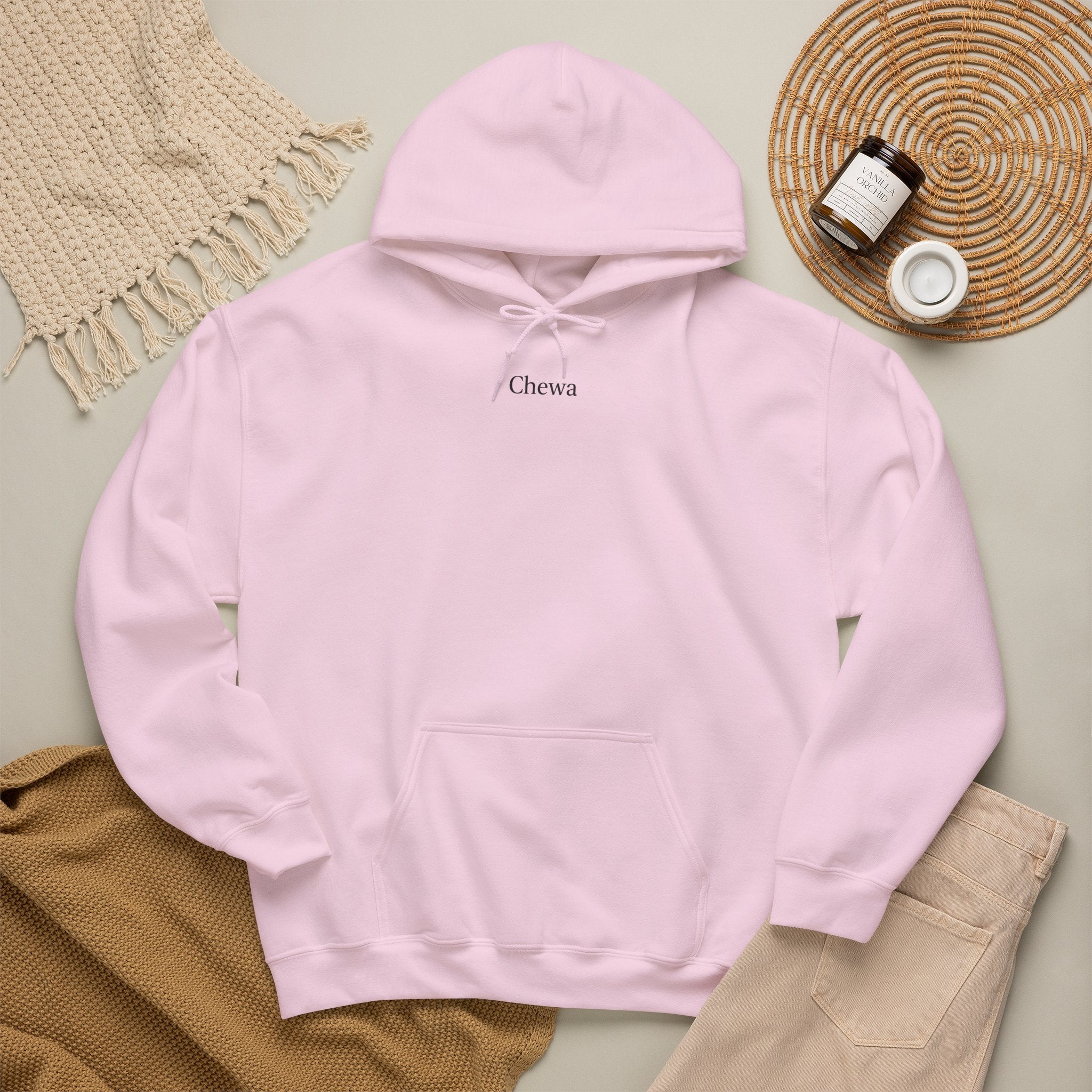 Chewa Hoodie - Pink / Schwarz