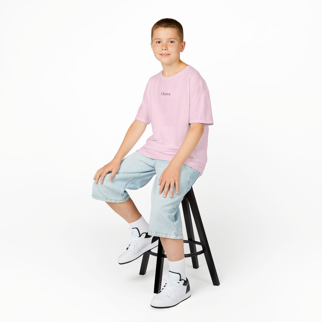 Kinder Chewa T-Shirt - Pink / Schwarz