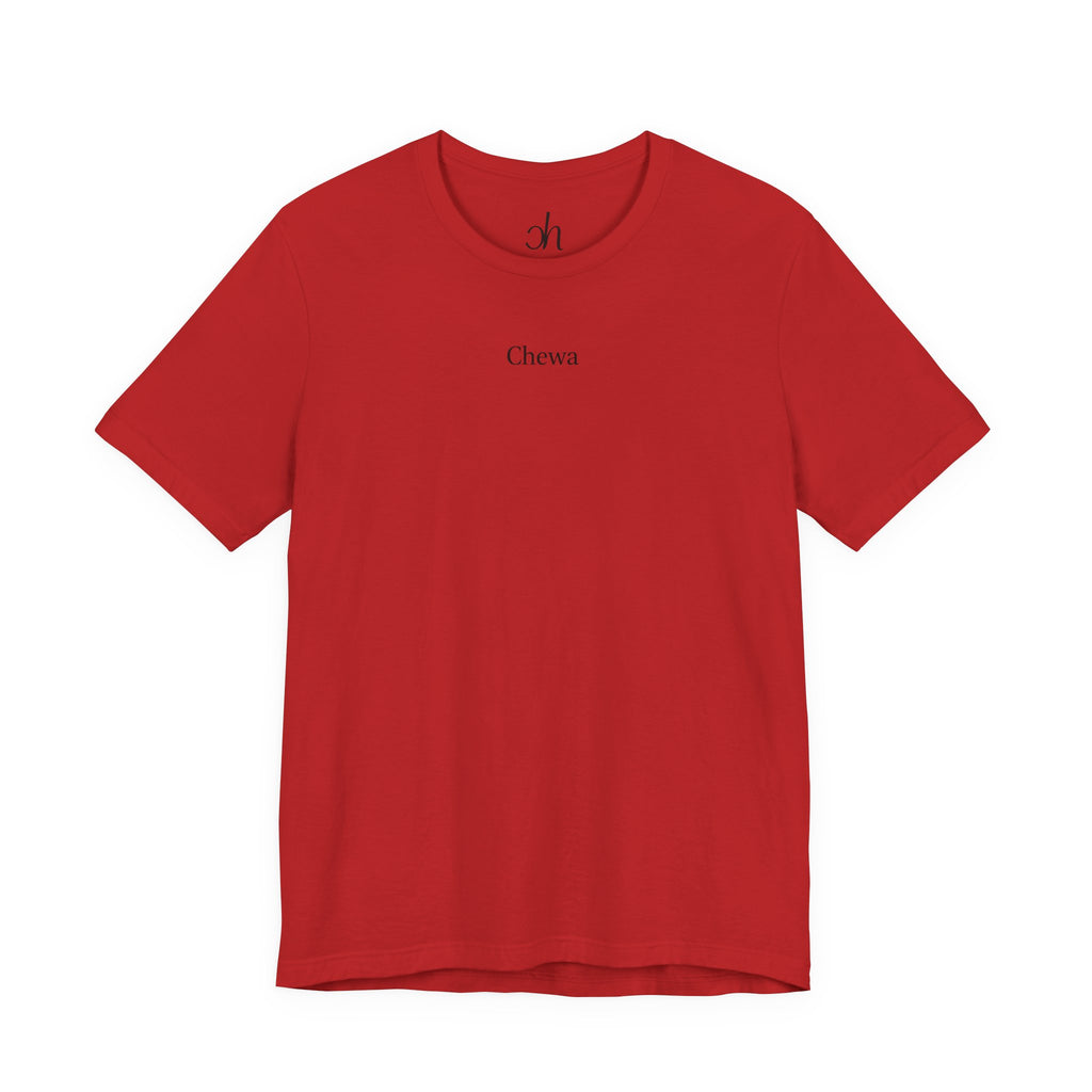 Chewa T-Shirt - Rot / Schwarz