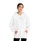 Chewa Hoodie - Weiß / Pink
