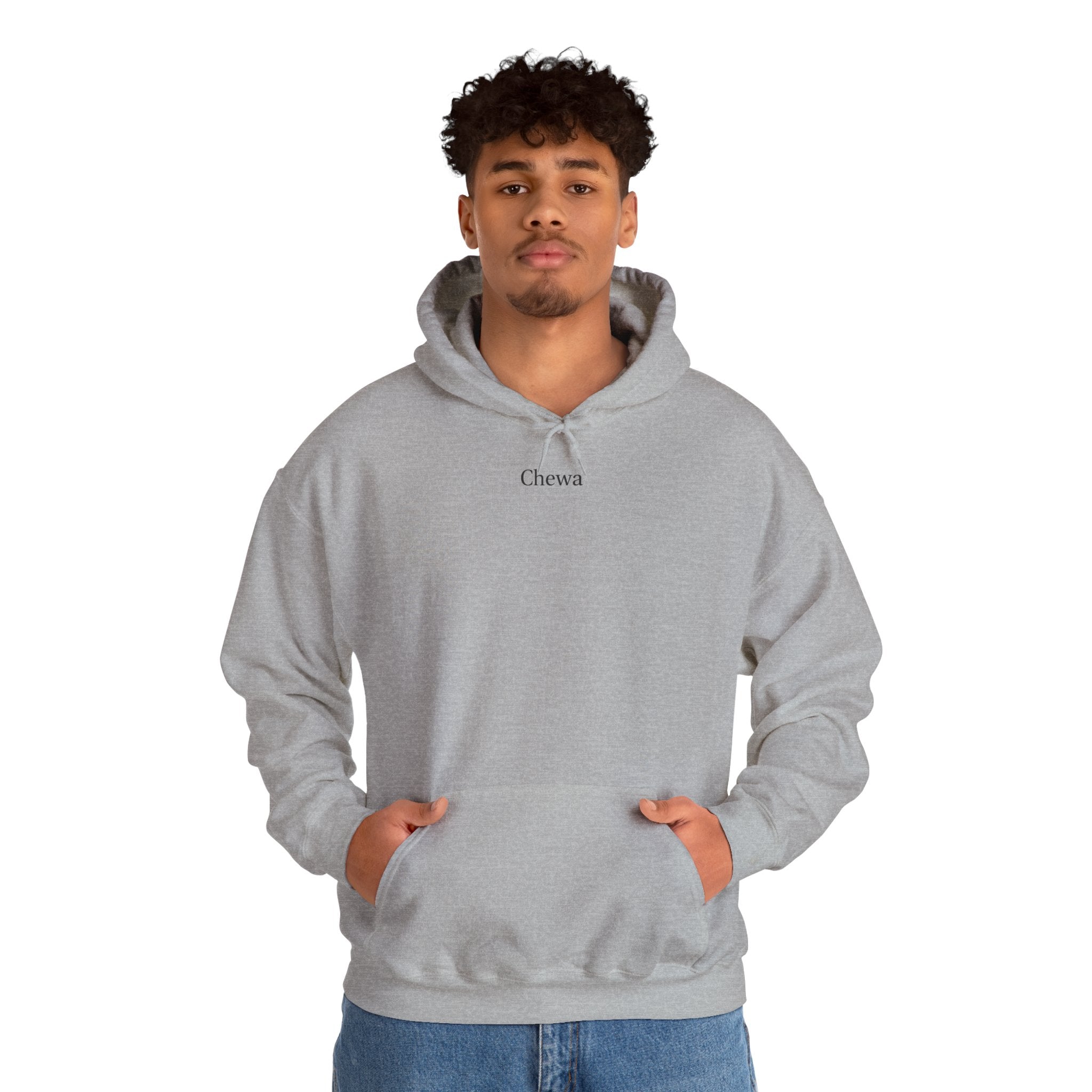 Chewa Hoodie - Grau / Schwarz