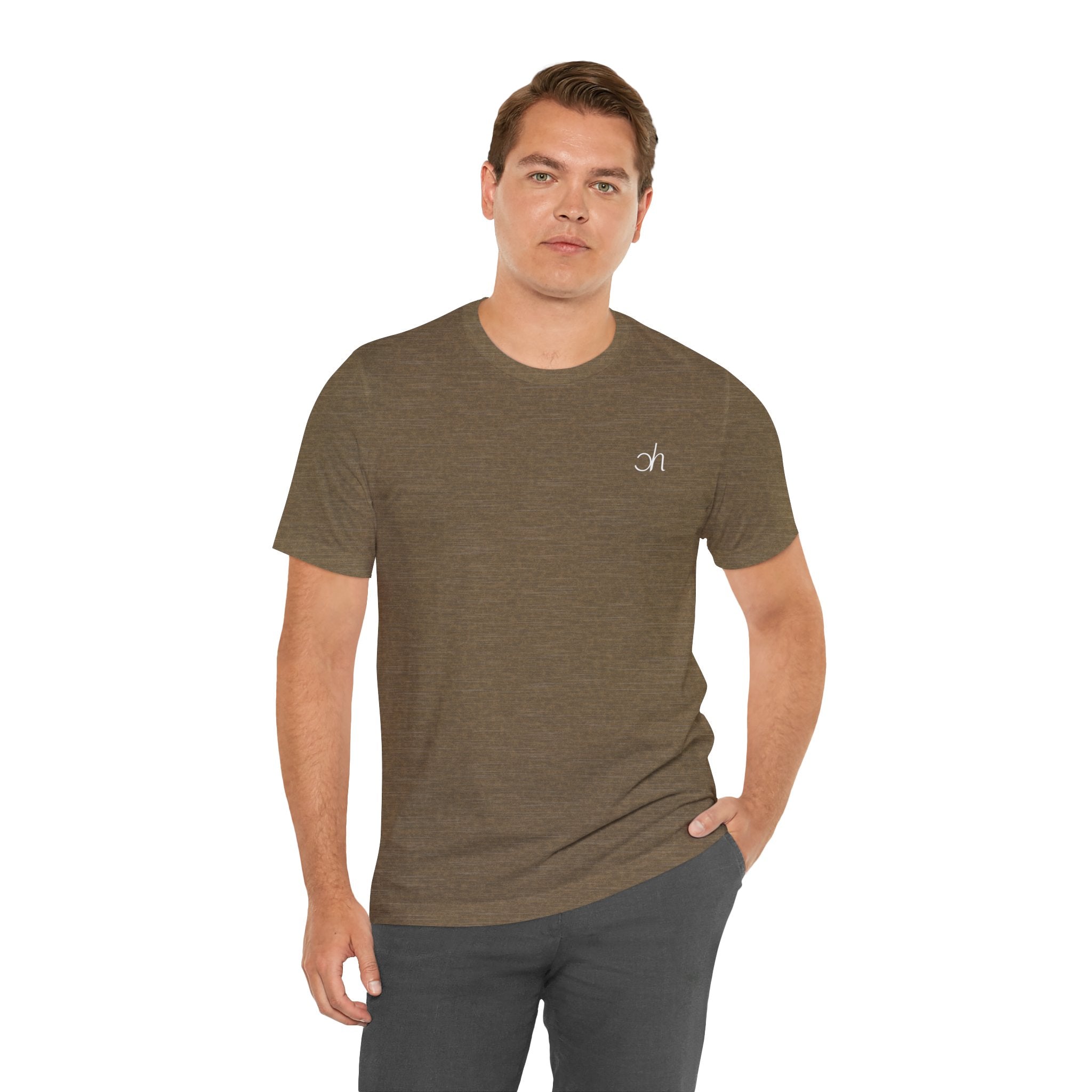 Ch T-Shirt unisex - Grün / Weiß