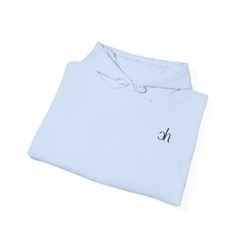CH Hoodie - Hellblau / Schwarz – Produktansicht 2