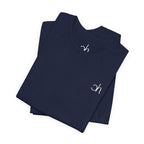 CH Signature T-Shirt - Dunkelblau/Weiß – Produktansicht 3