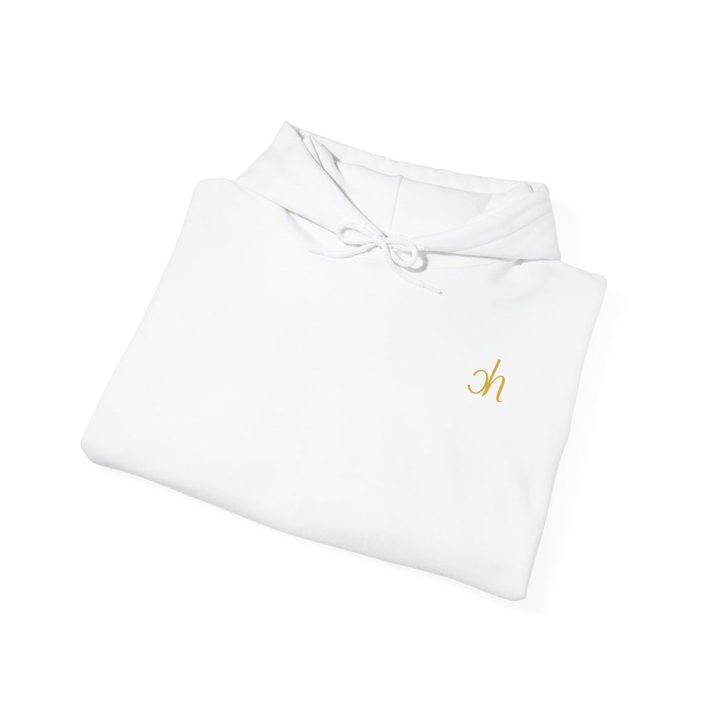 Ch Hoodie - Weiß / Gold