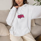Design Hoodie Chewa - Weiß / Pink