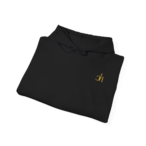 CH Hoodie - Schwarz / Gold – Produktansicht 2