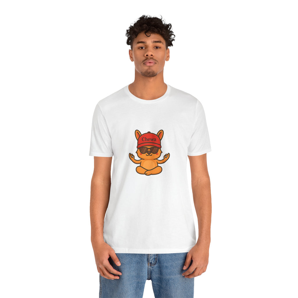 Design T-Shirt Cool Rabit - Weiß