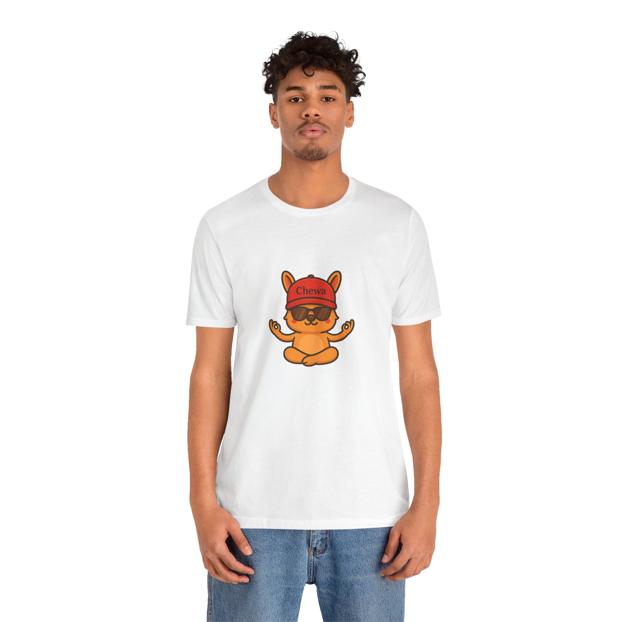 Design T-Shirt Cool Rabit - Weiß