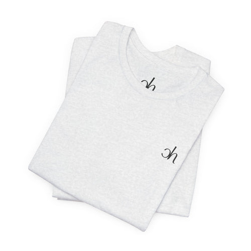 Ch T-Shirt unisex - Hellgrau / Schwarz