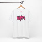 Graffiti T-Shirt - Weiß/Pink – Hauptansicht