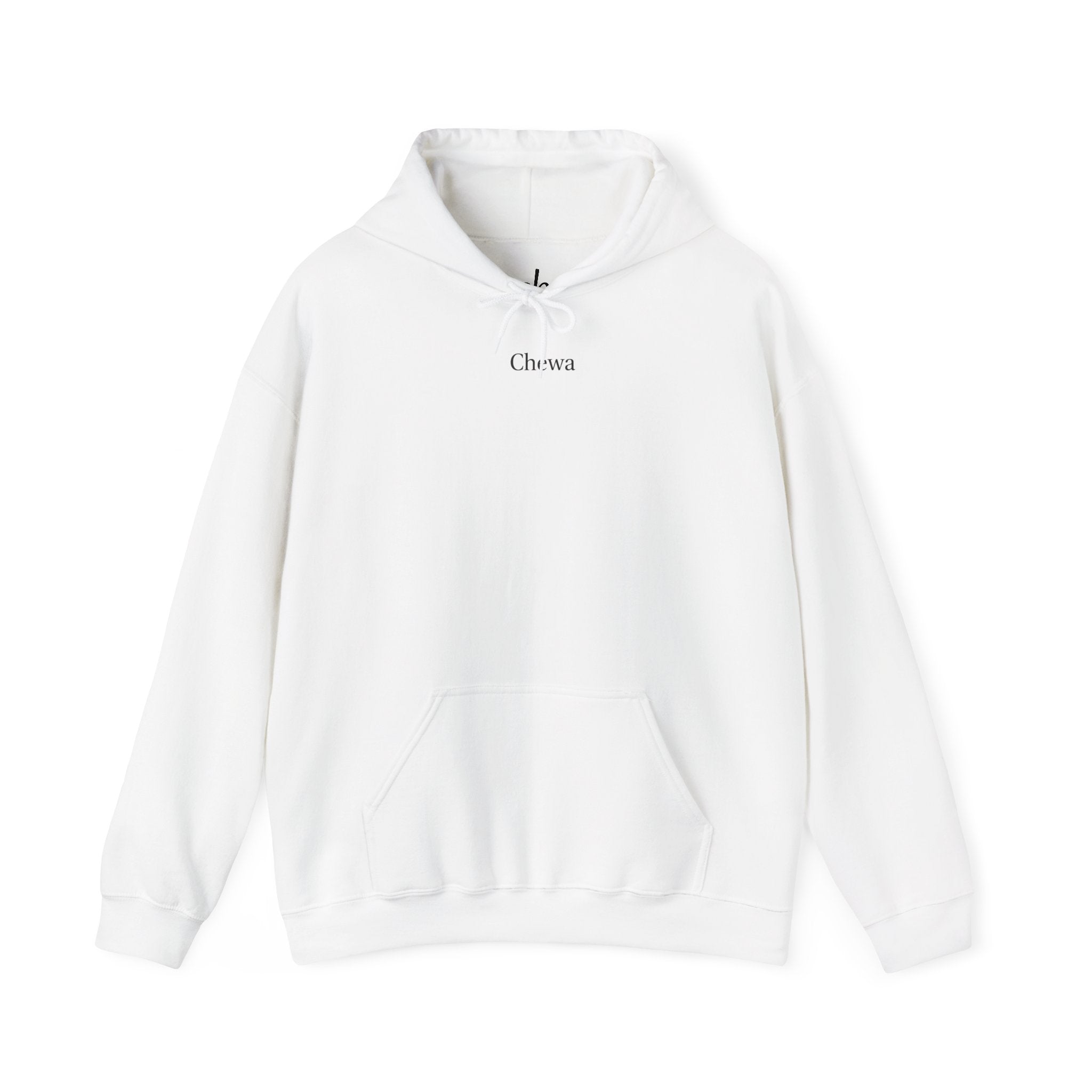 Chewa Hoodie - Weiß / Schwarz
