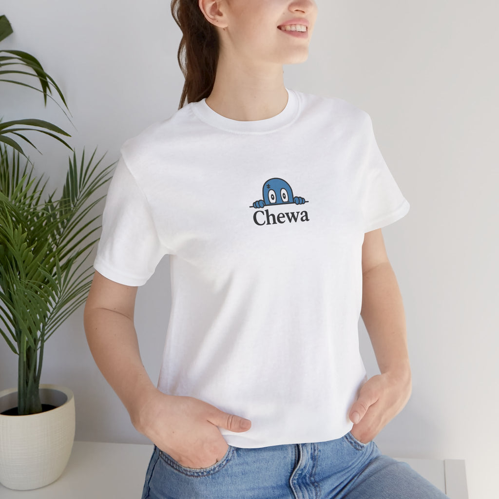 Design T-Shirt Fluffy - Weiß – Produktansicht 5