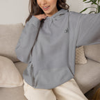 CH Hoodie - Grau / Schwarz – Produktansicht 6