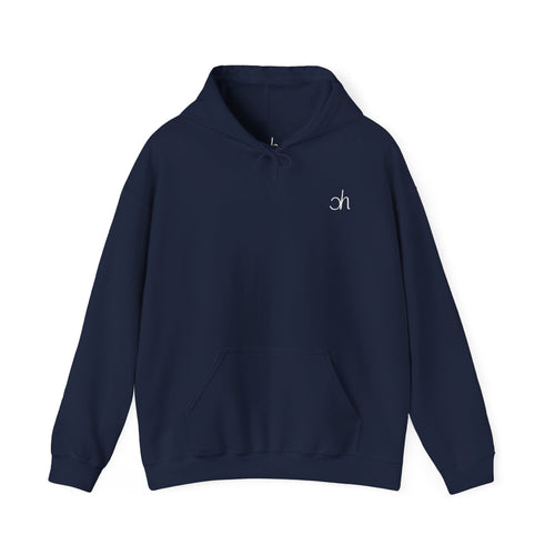 CH Hoodie - Dunkelblau / Weiß – Hauptansicht