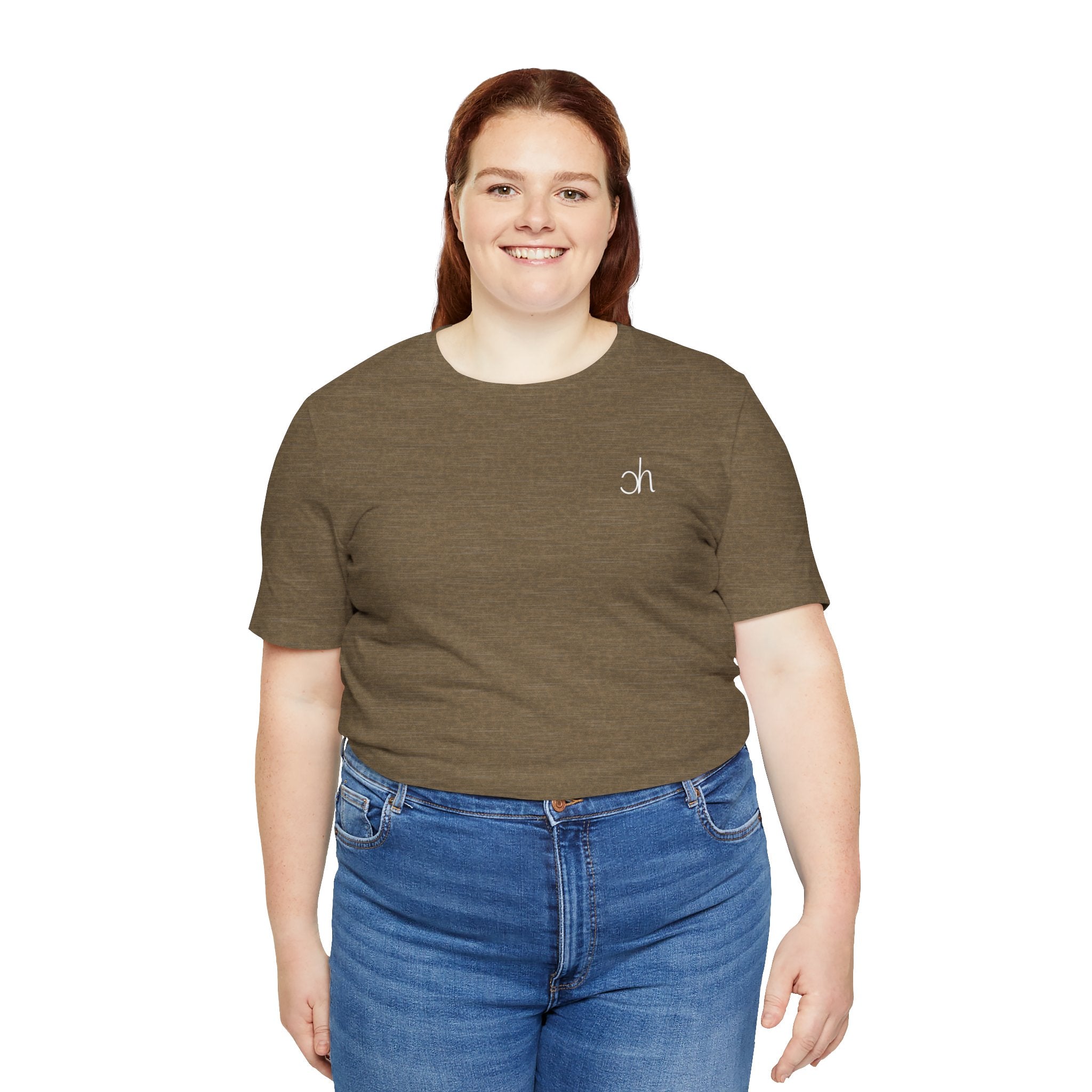 Ch T-Shirt unisex - Grün / Weiß