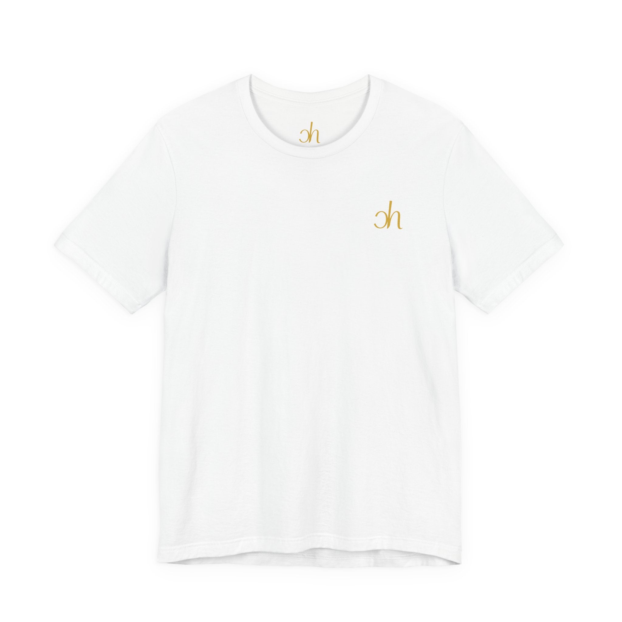 Ch T-Shirt - Weiß / Gold