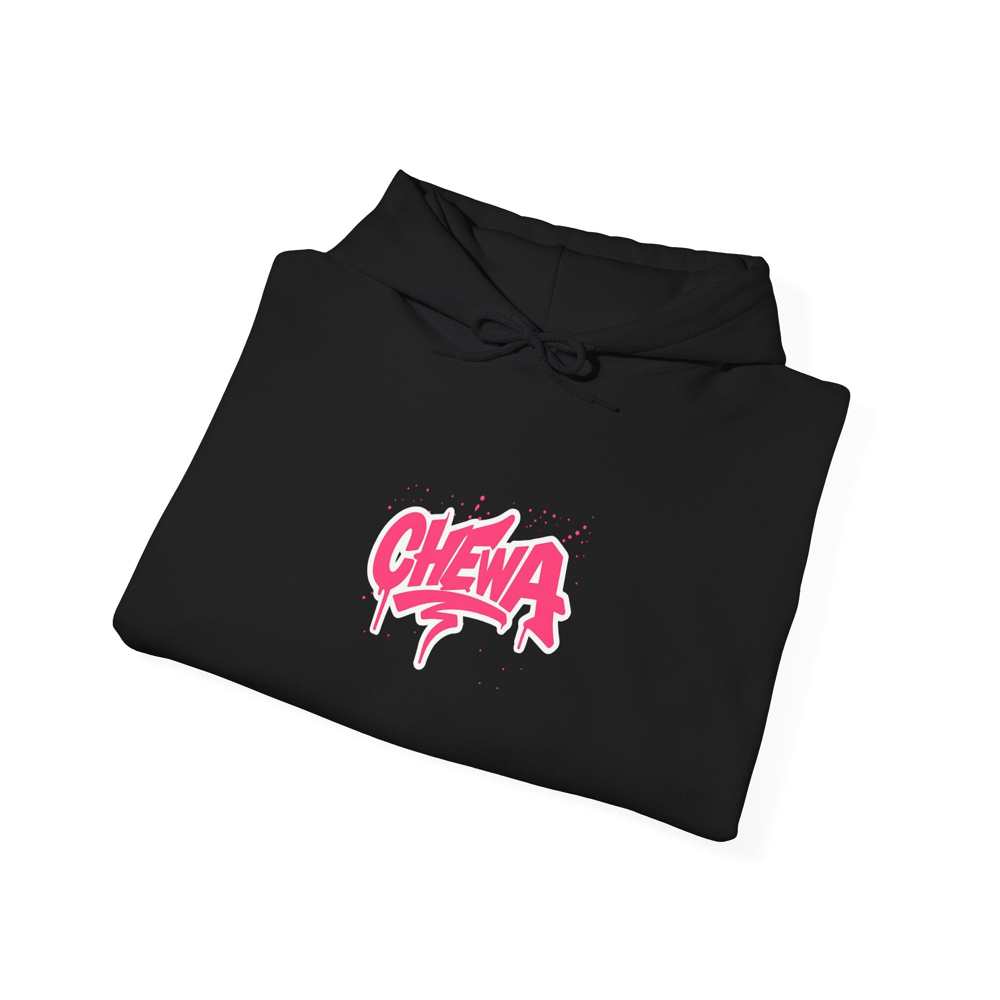 Design Hoodie Chewa - Schwarz / Pink