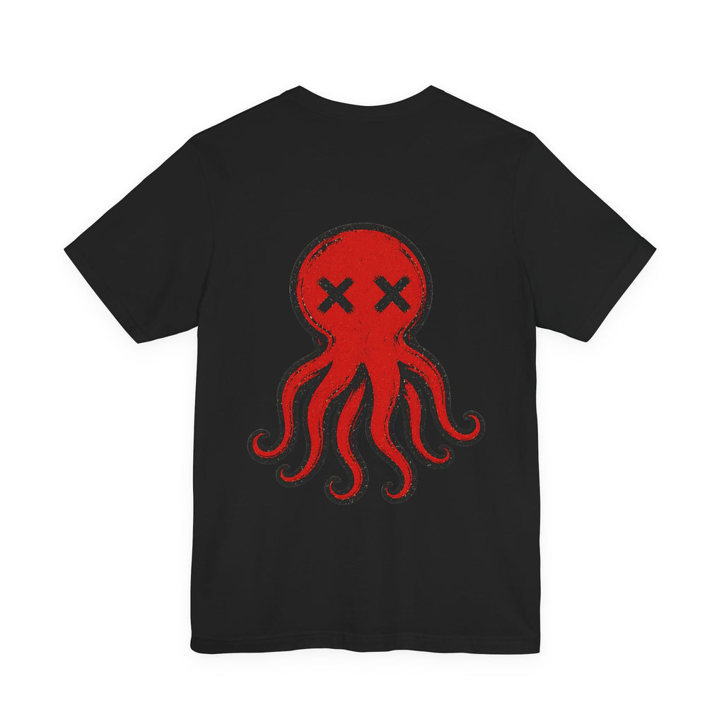 Cha T-Shirt OctoX Back - Schwarz