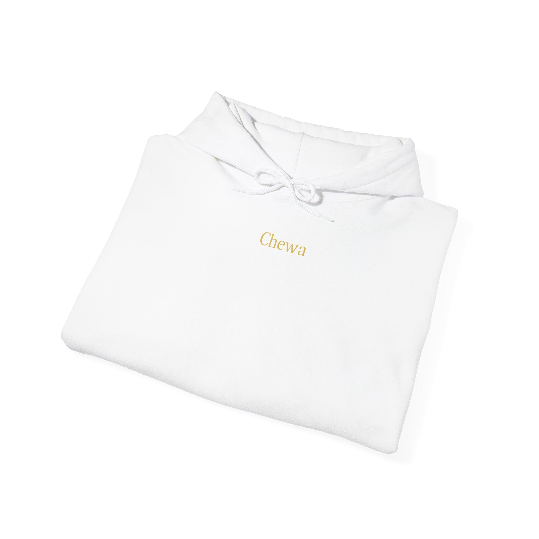 Chewa Hoodie - Weiß / Gold