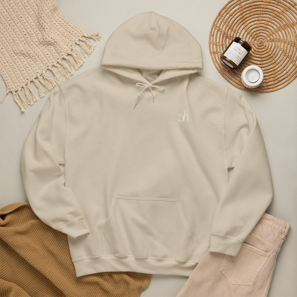 Ch Hoodie - Beige / Weiß