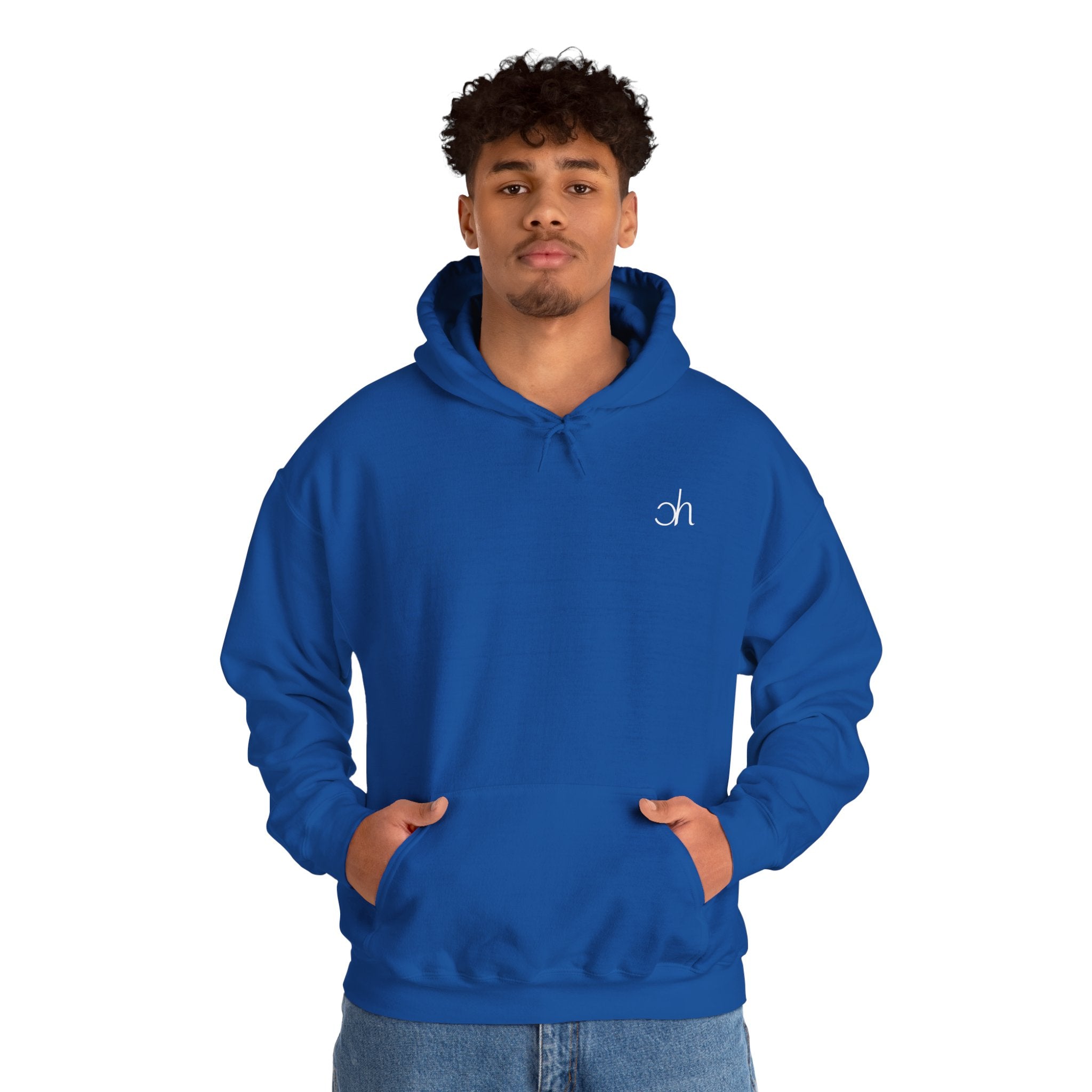 Ch Hoodie - Blau / Weiß
