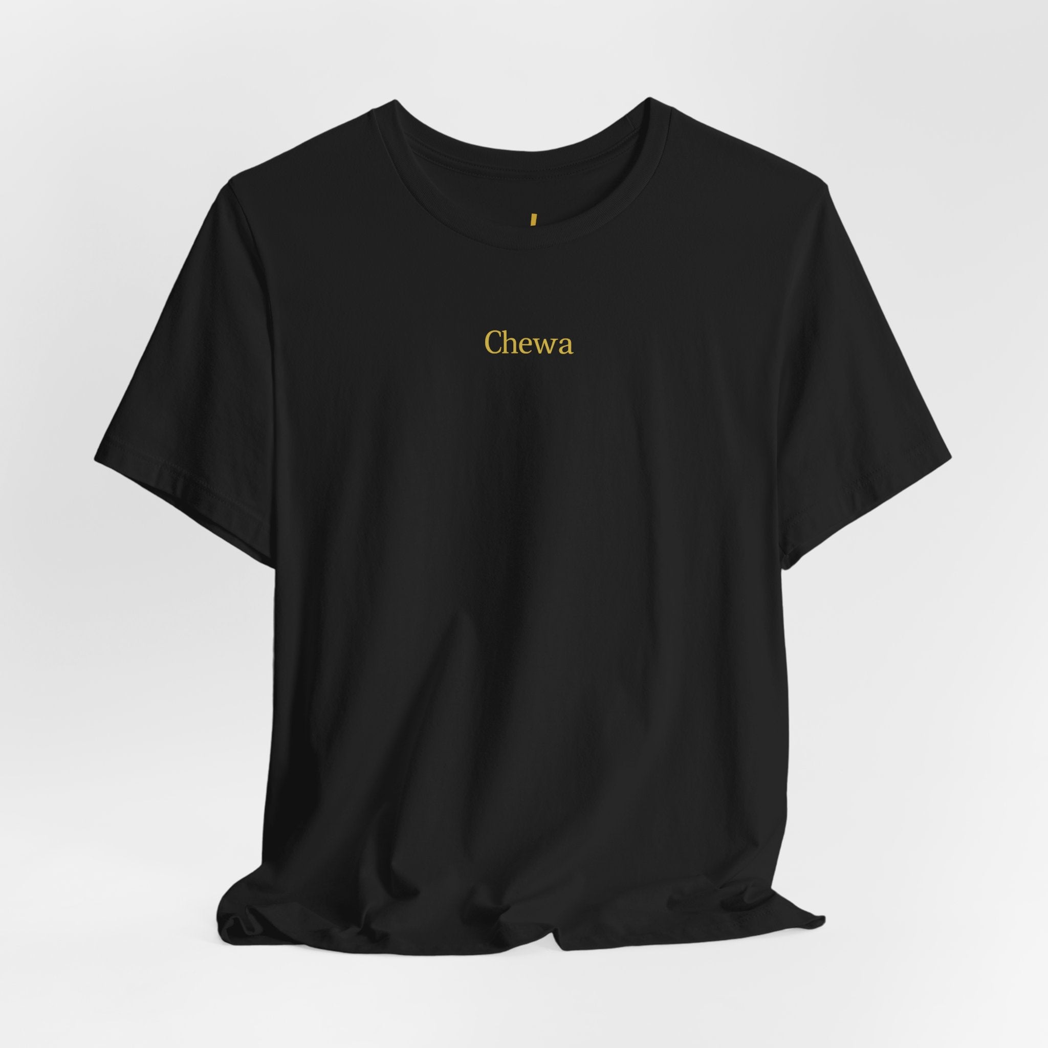 Chewa T-Shirt - Schwarz / Gold