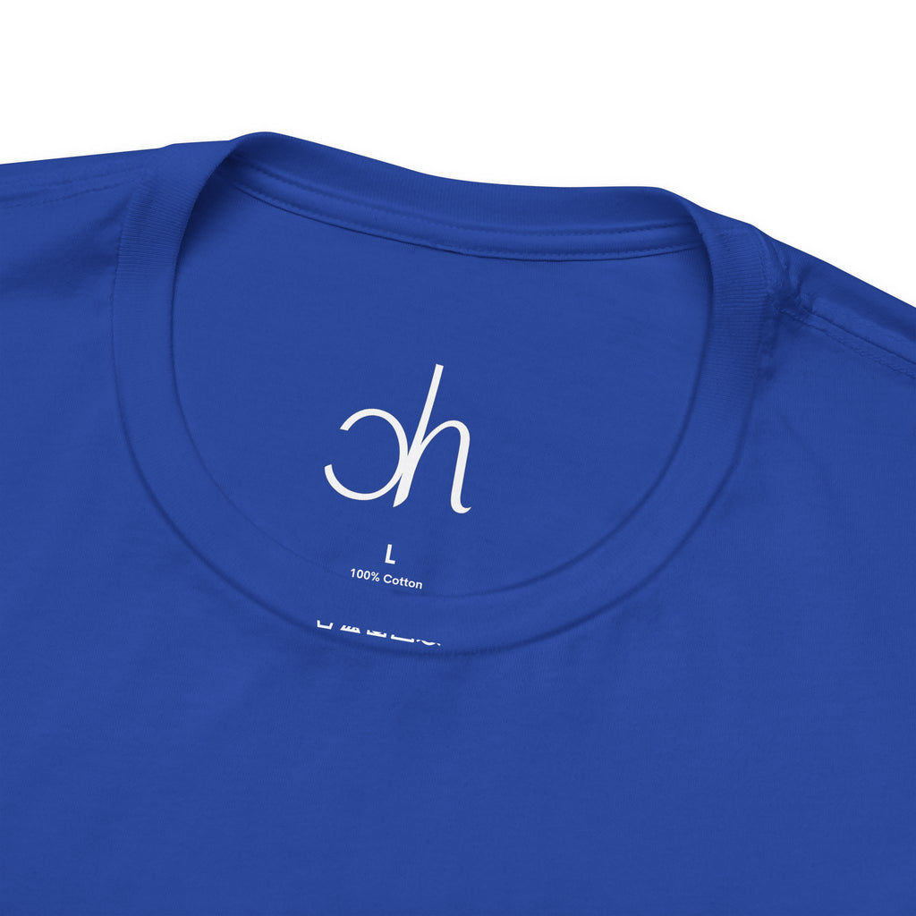 Ch T-Shirt unisex - Blau / Weiß