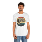 Design T-Shirt Good Vibes - Weiß – Produktansicht 3