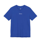 CHEWA Logo T-Shirt - Blau/Weiß – Hauptansicht