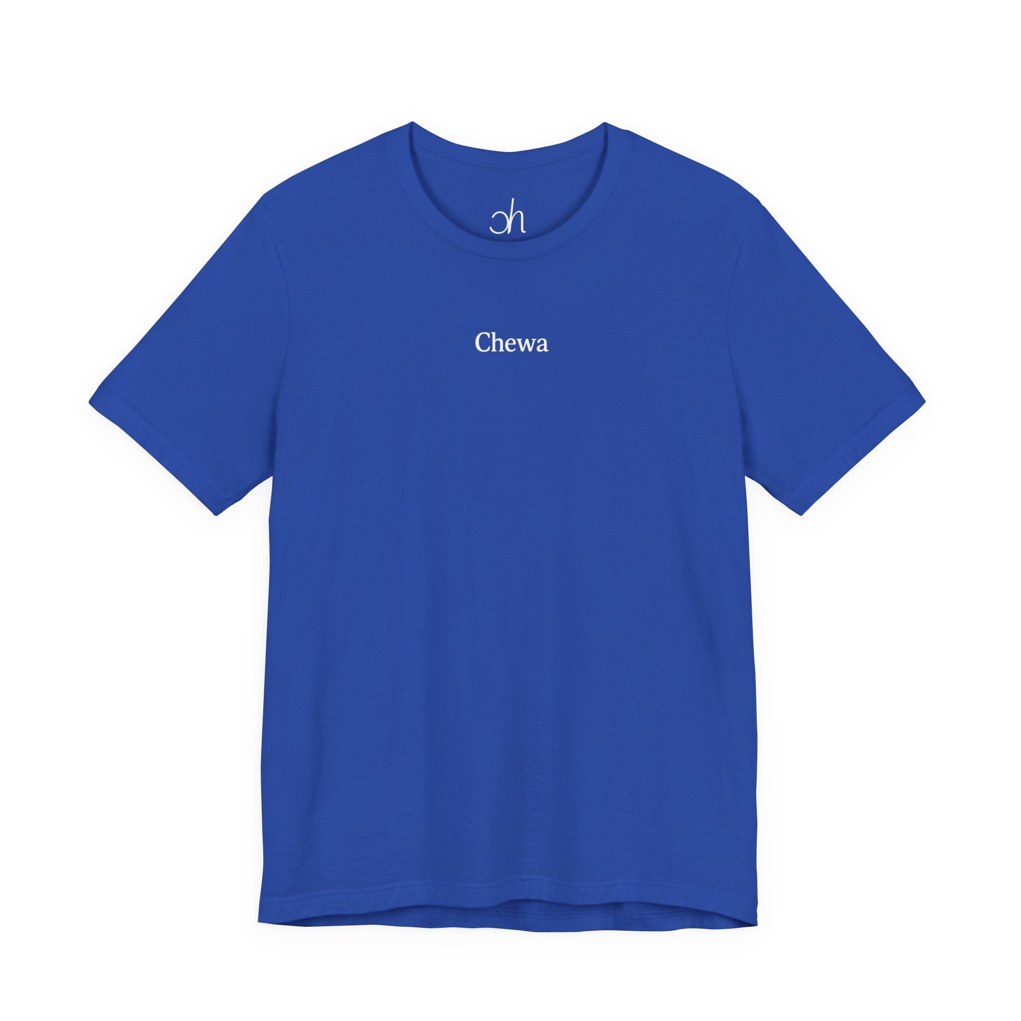 Chewa T-Shirt - Blau / Weiß