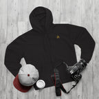 CH Zip Hoodie - Schwarz / Gold – Produktansicht 3