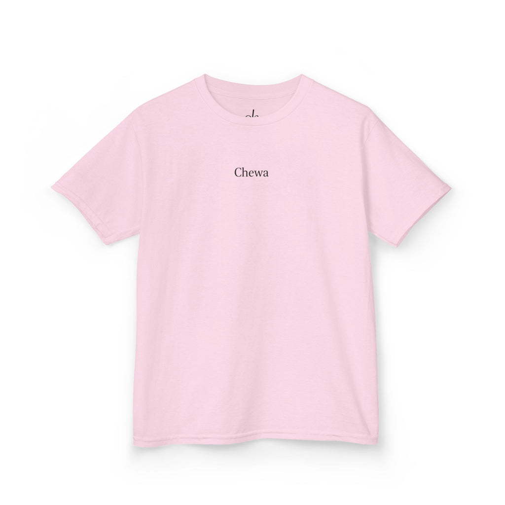 Kinder Chewa T-Shirt - Pink / Schwarz