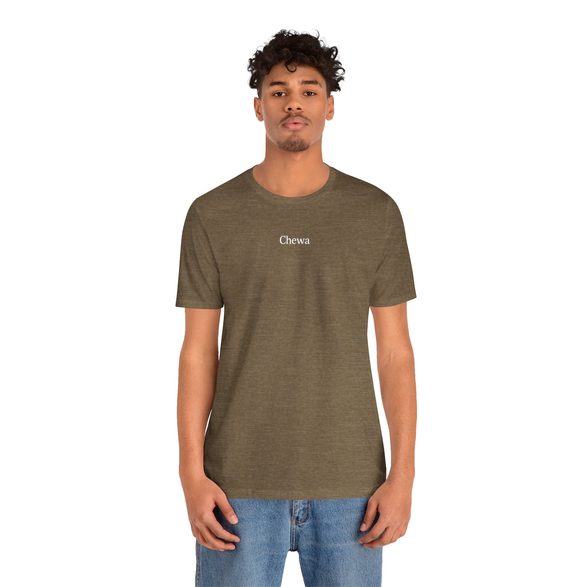 CHEWA Logo T-Shirt - Grün / Weiß – Produktansicht 3