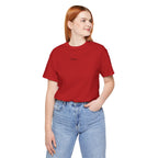 Chewa T-Shirt - Rot / Schwarz – Produktansicht 4