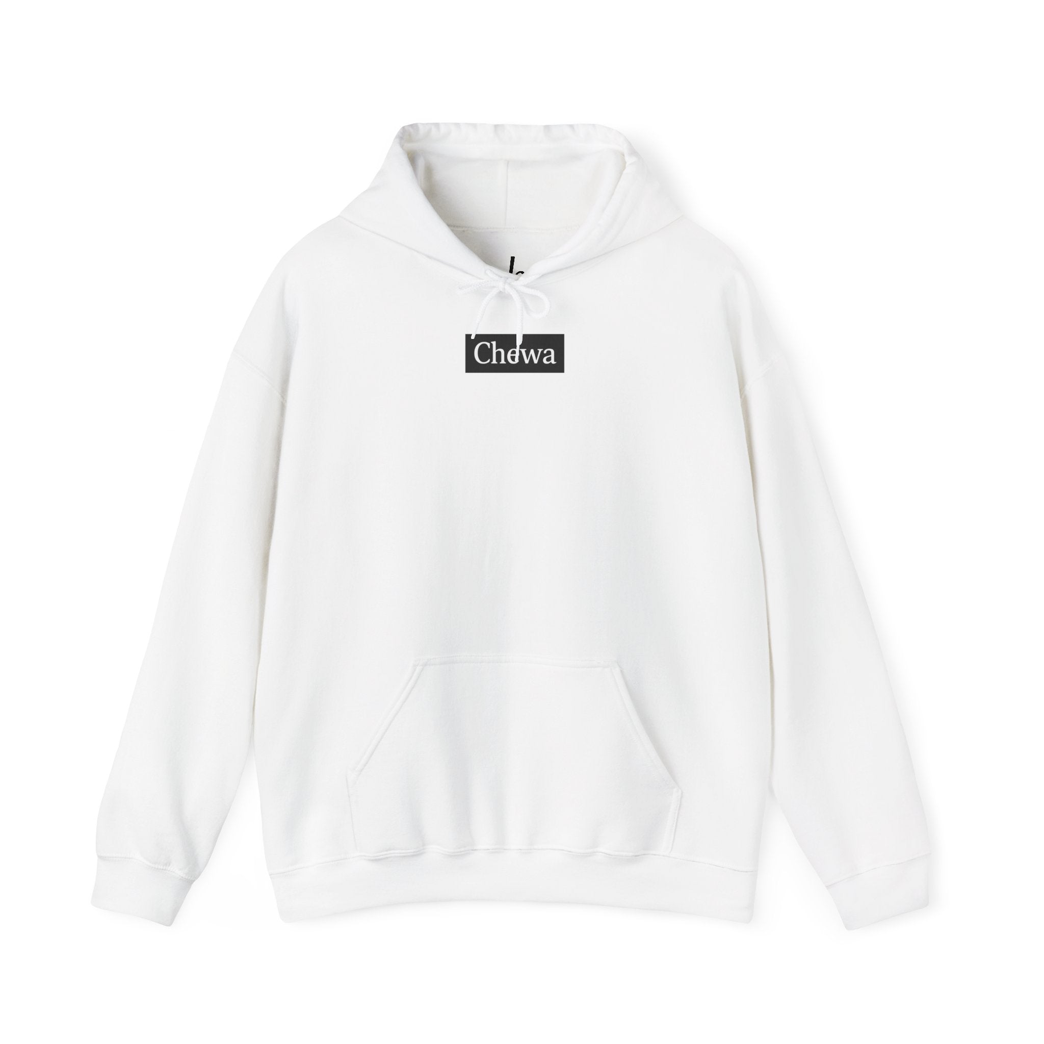 Design Hoodie Chewa Schwarz - Weiß / Schwarz
