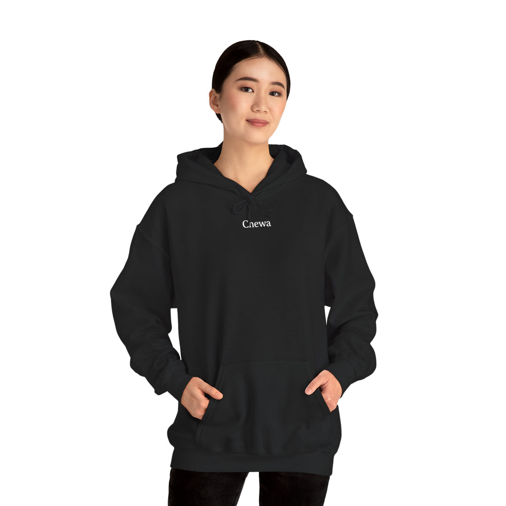 Chewa Hoodie - Schwarz / Weiß