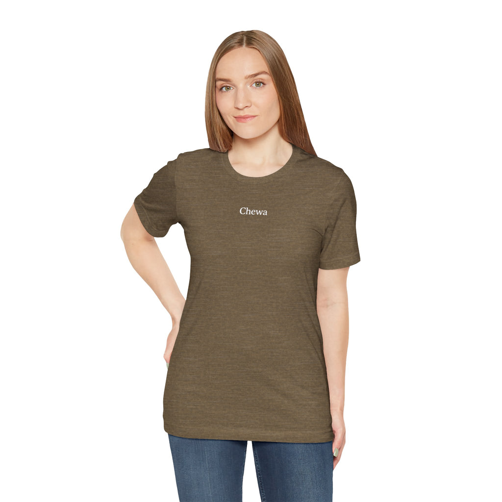 CHEWA Logo T-Shirt - Grün / Weiß – Produktansicht 4