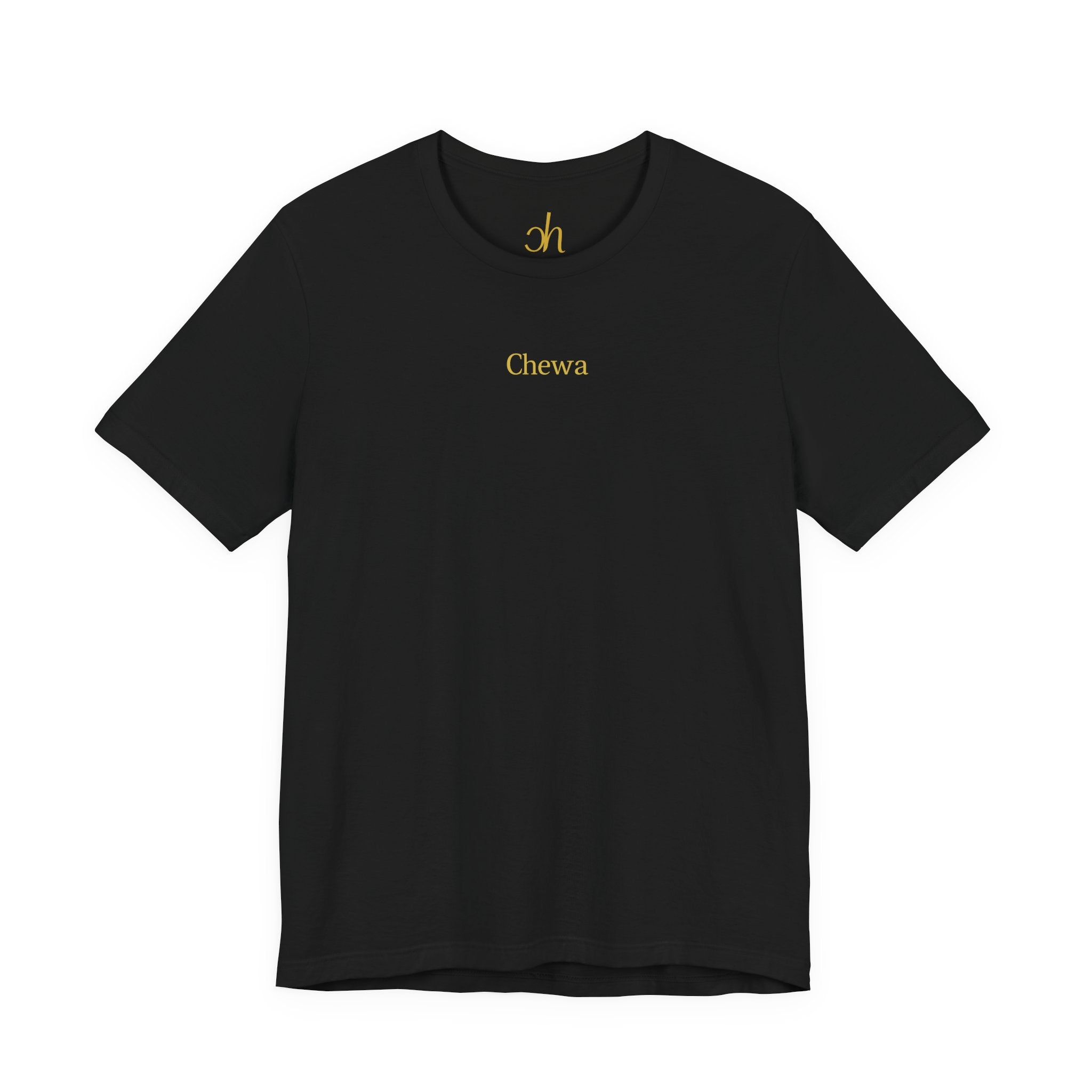 Chewa T-Shirt - Schwarz / Gold