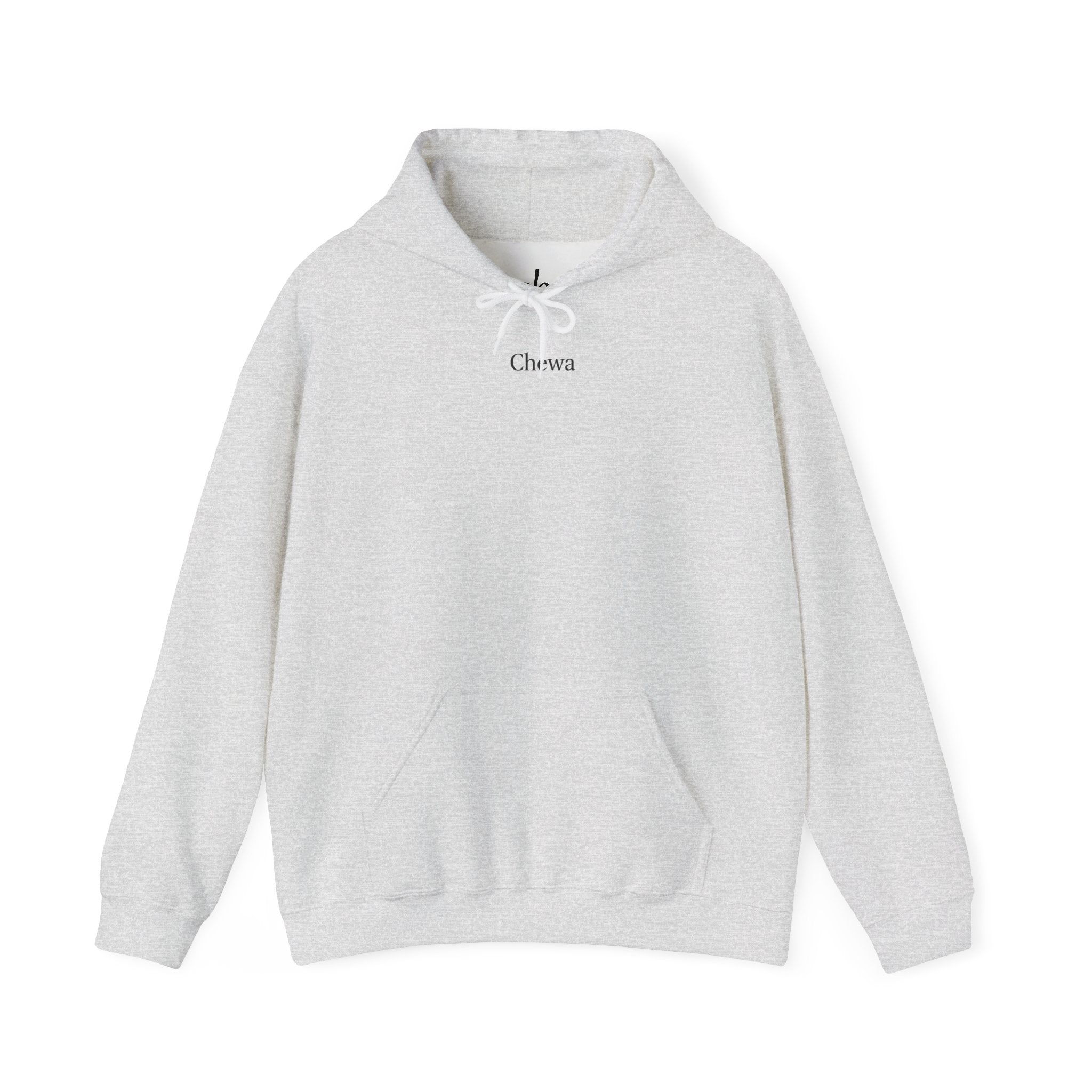 Chewa Hoodie - Hellgrau / Schwarz