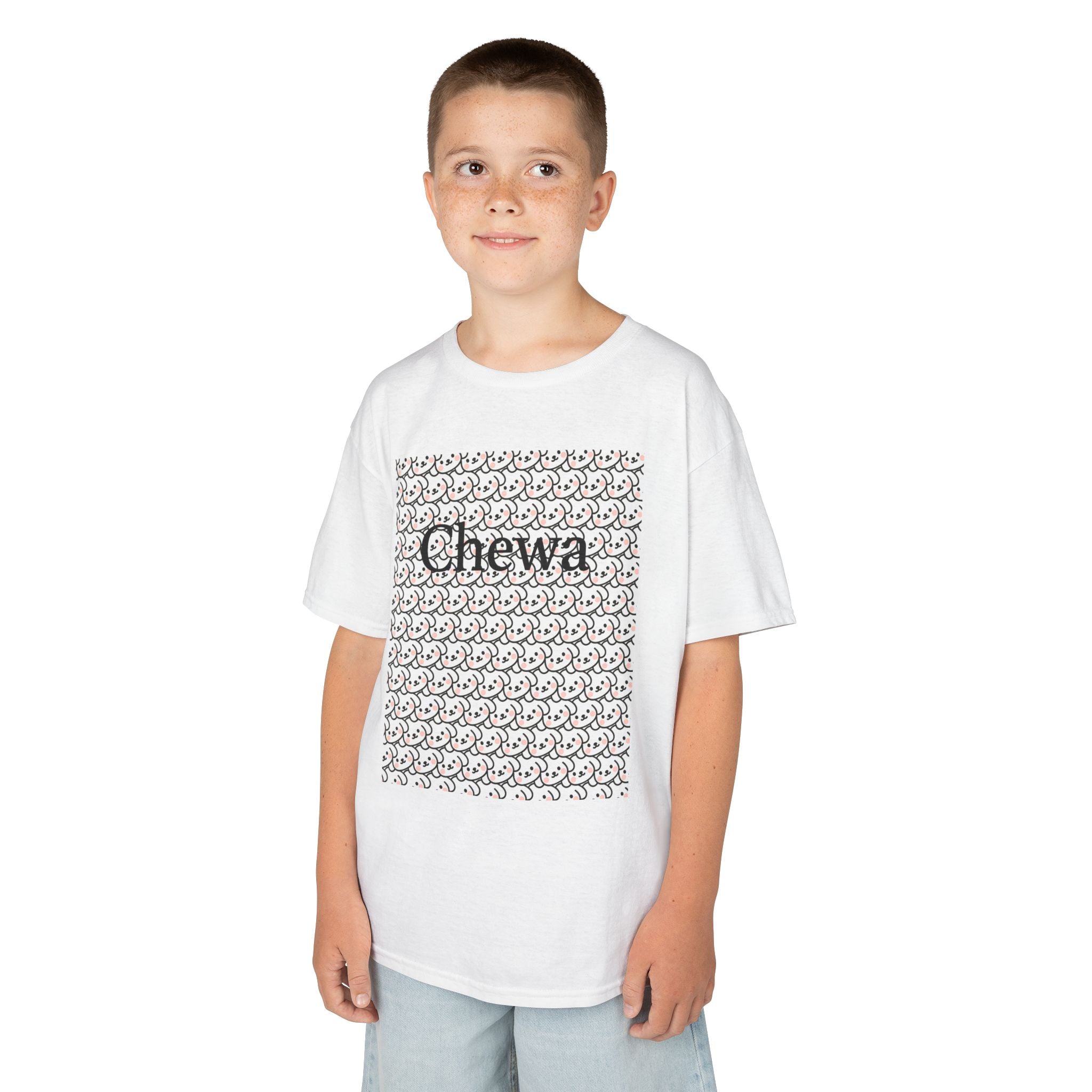 Kinder Design T-Shirt COCOS - Weiß