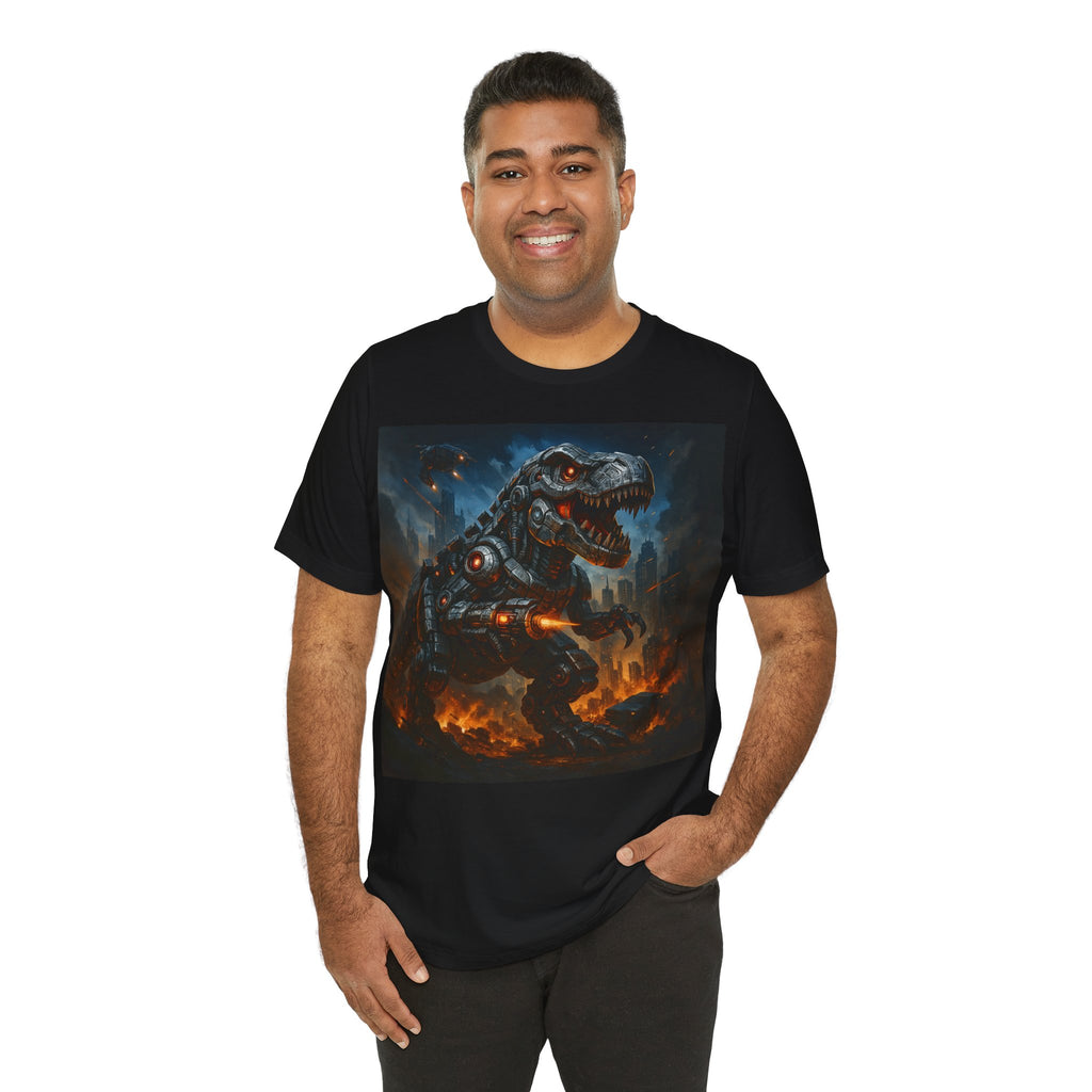 Design T-Shirt Robo - Schwarz