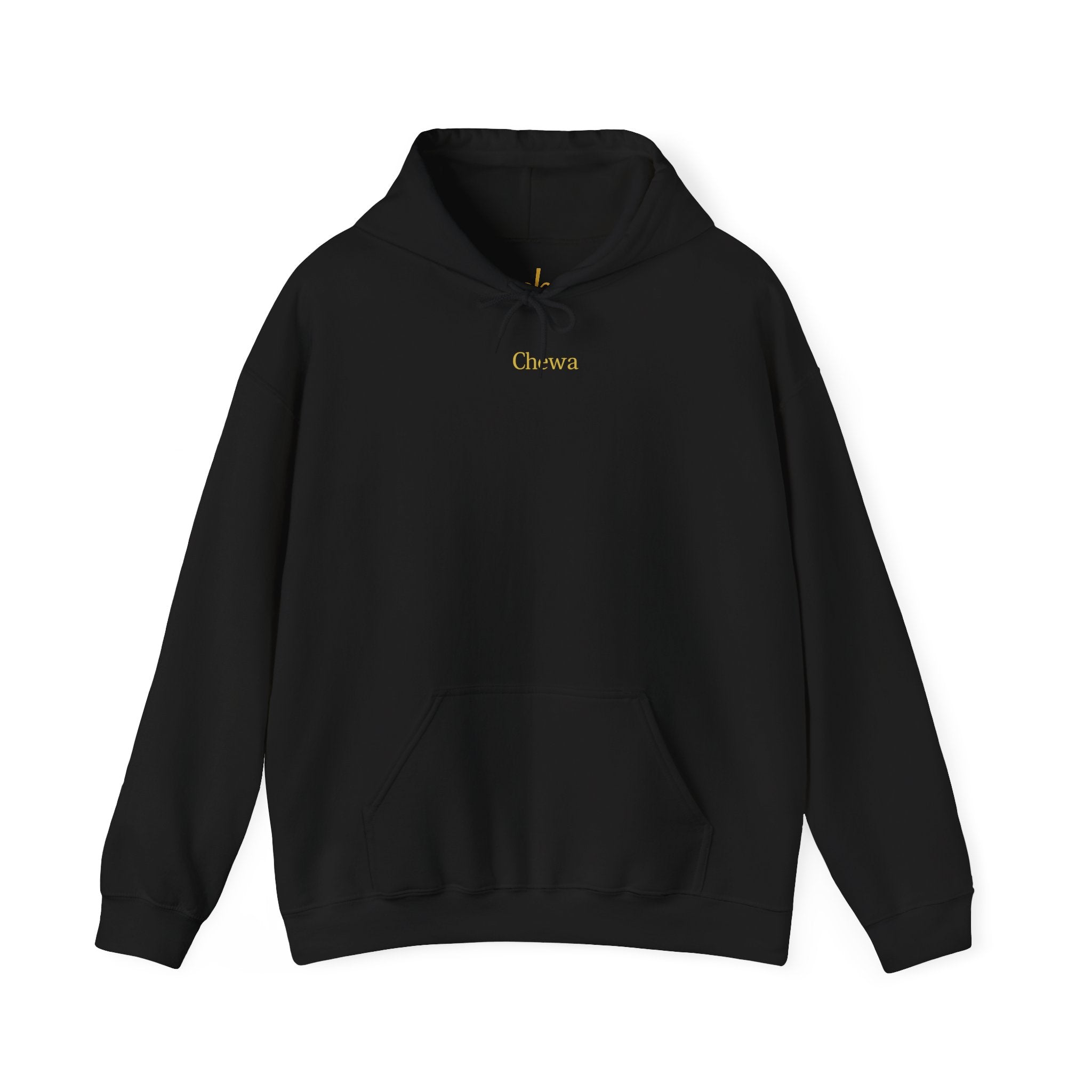 Chewa Hoodie - Schwarz / Gold