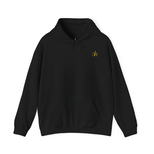 CH Hoodie - Schwarz / Gold – Hauptansicht