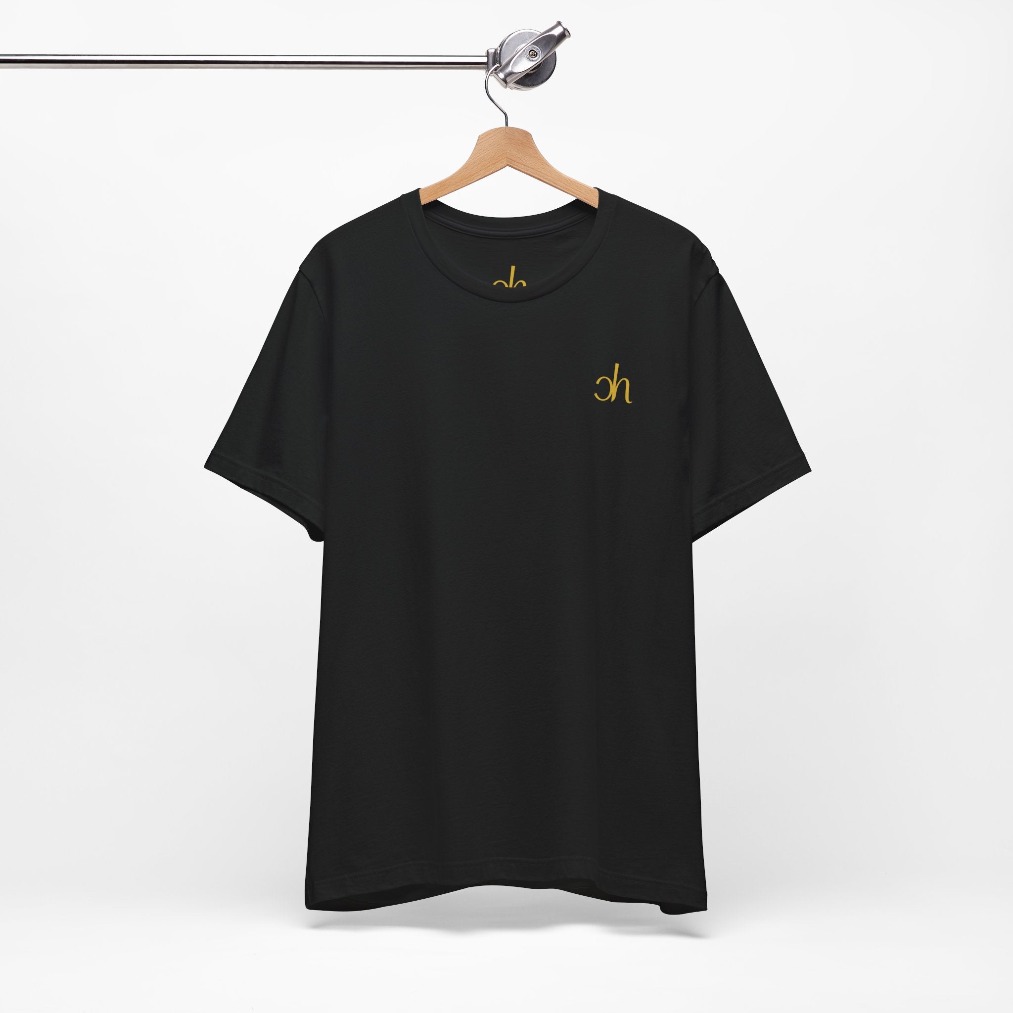 Ch T-Shirt unisex - Schwarz / Gold