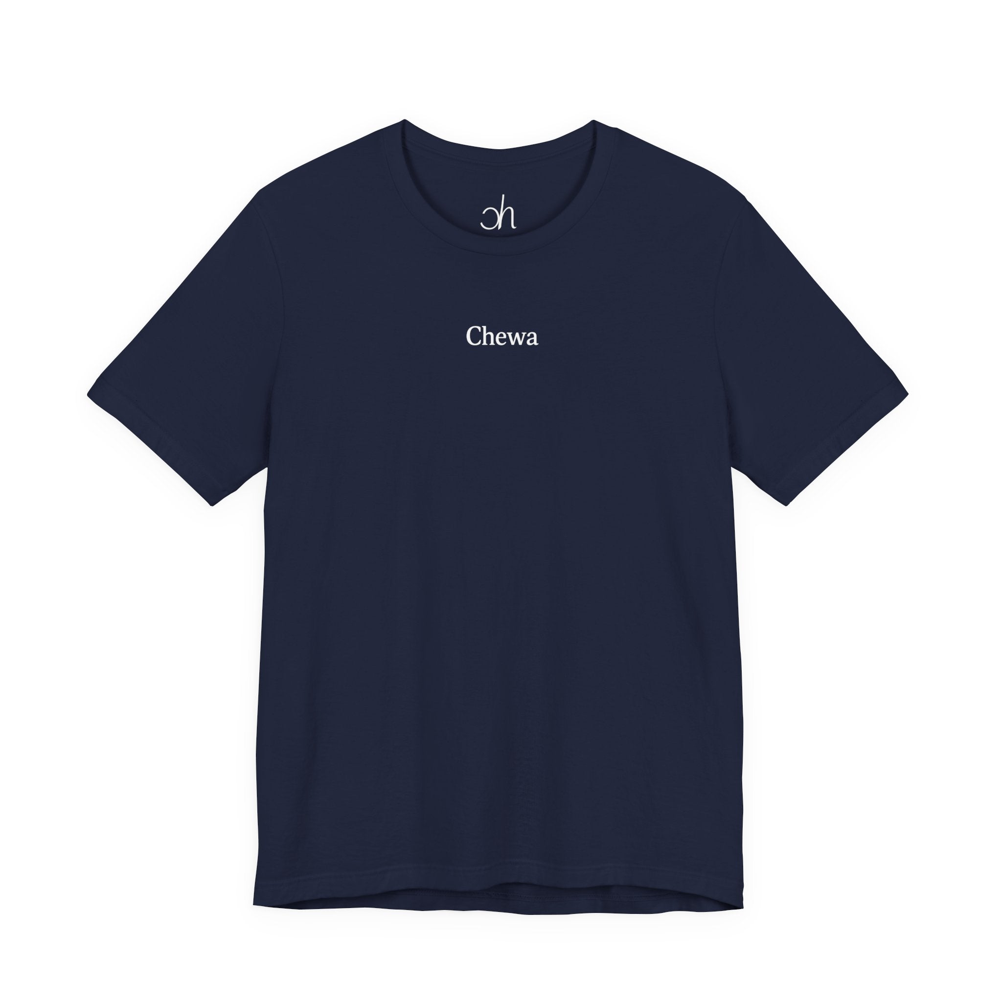 Chewa T-Shirt - Dunkelblau / Weiß