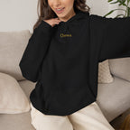 Chewa Hoodie - Schwarz / Gold
