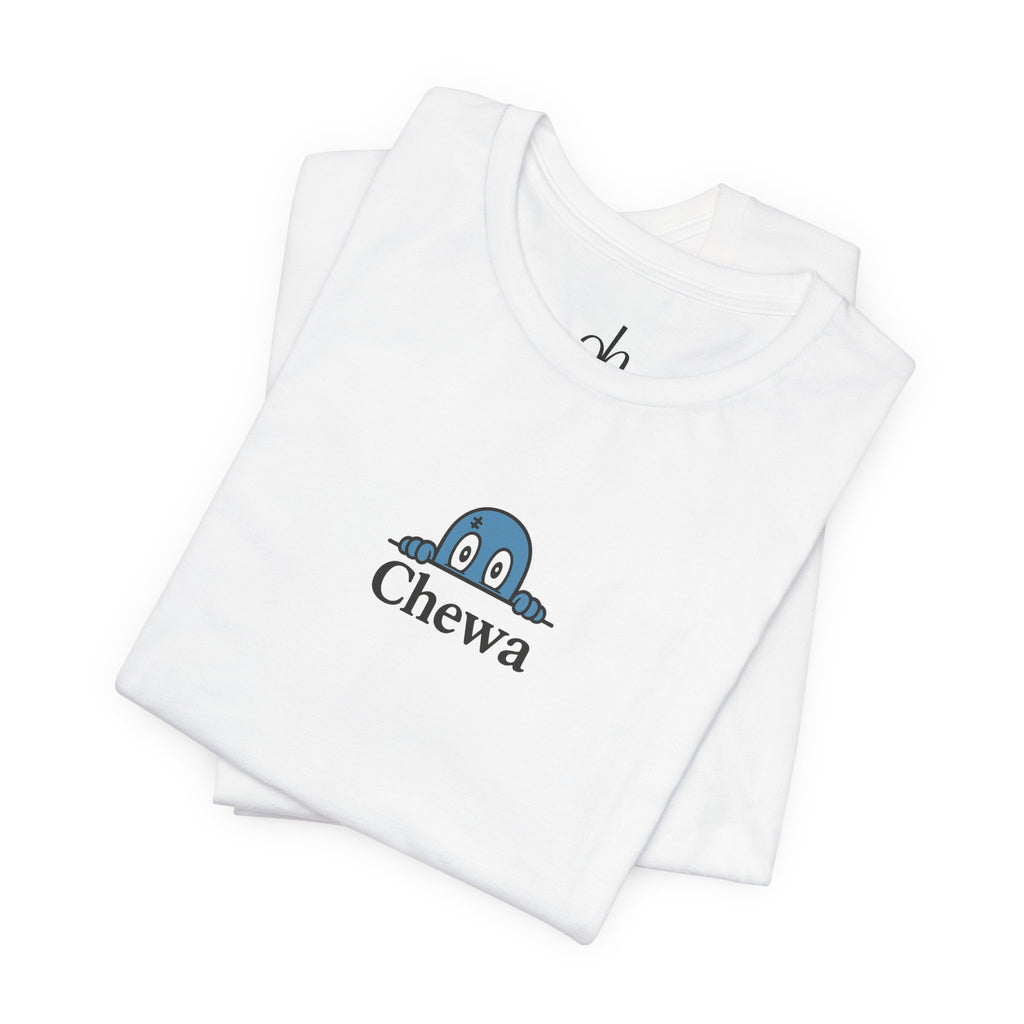 Design T-Shirt Fluffy - Weiß – Produktansicht 2