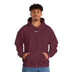 Chewa Hoodie - Kastanienbraun / Weiß