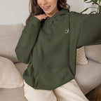Ch Hoodie - Army / Weiß